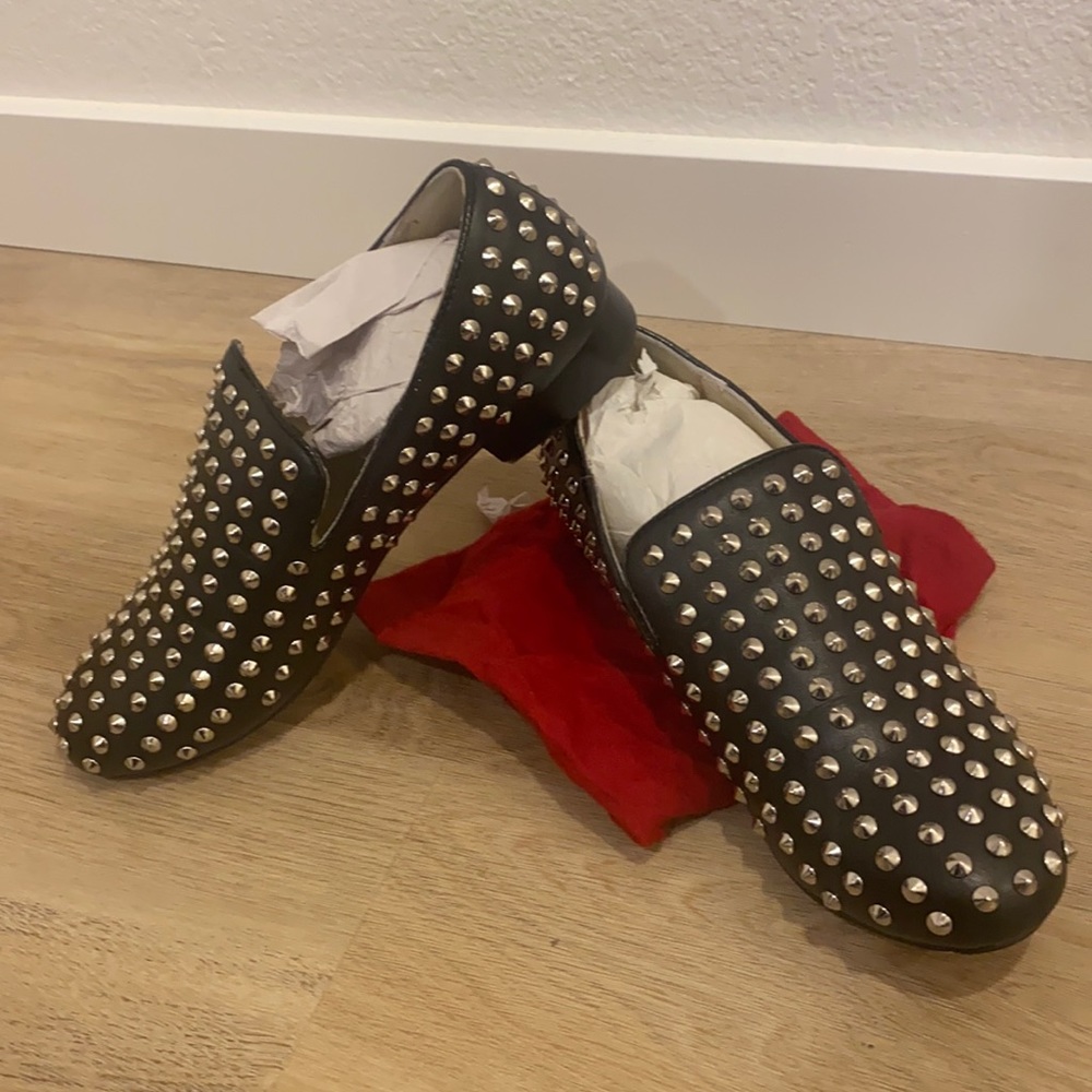 Studded Black Shoes